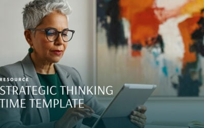 Strategic Thinking for Senior Leaders: Why Time, Not Talent, Is the Constraint