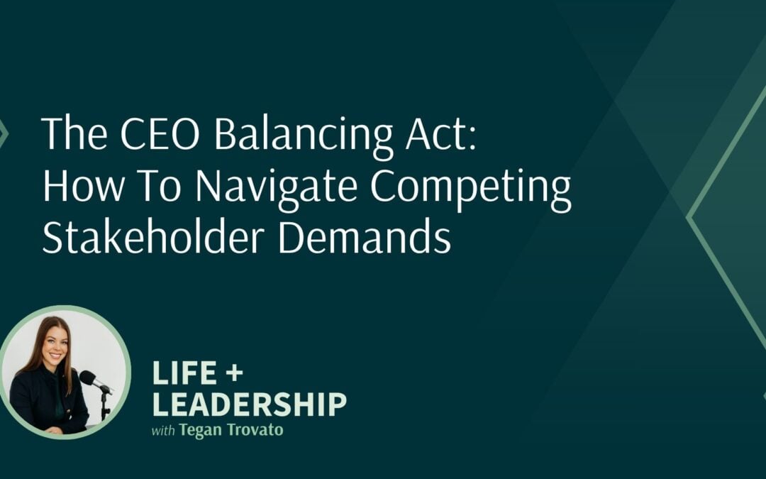 Why Being a CEO Is the Hardest Job in Leadership Today